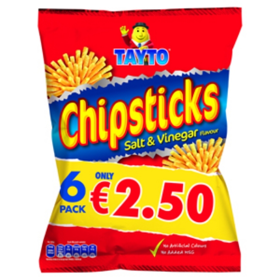 Picture of Tayto Chipsticks 6pk PM€2.50 x12